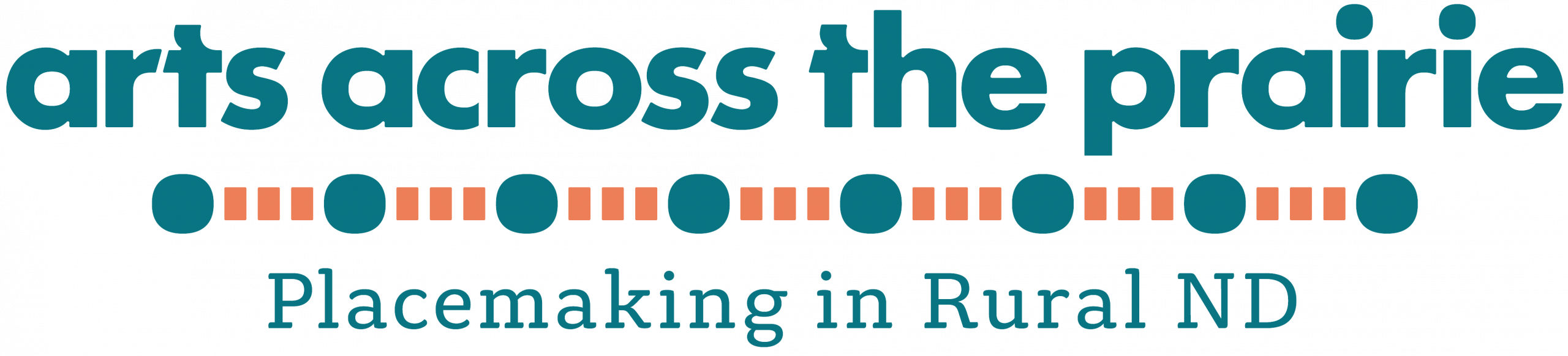 arts across the prairie, placemaking in rural ND logo