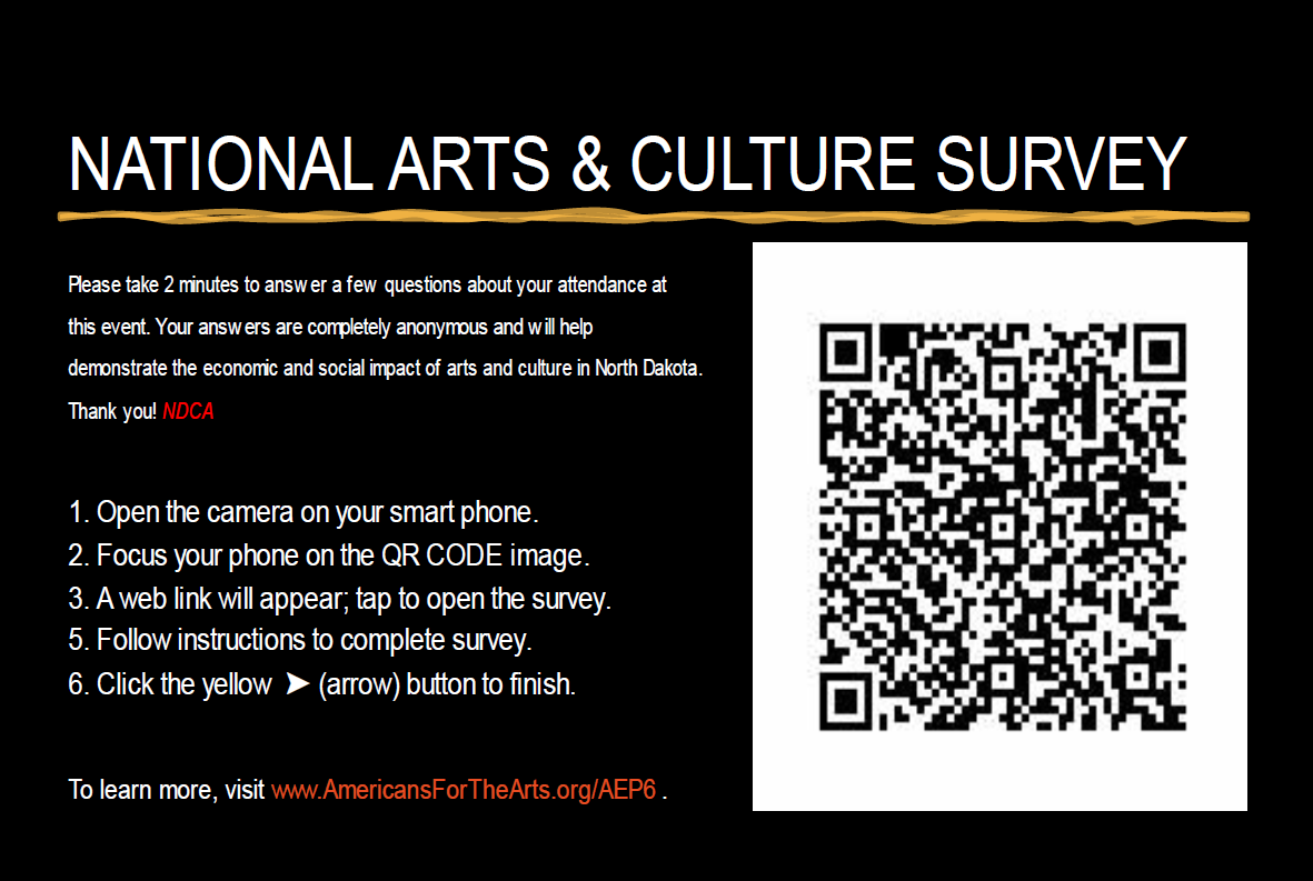 AEP6 National Arts and Culture Survey instructions