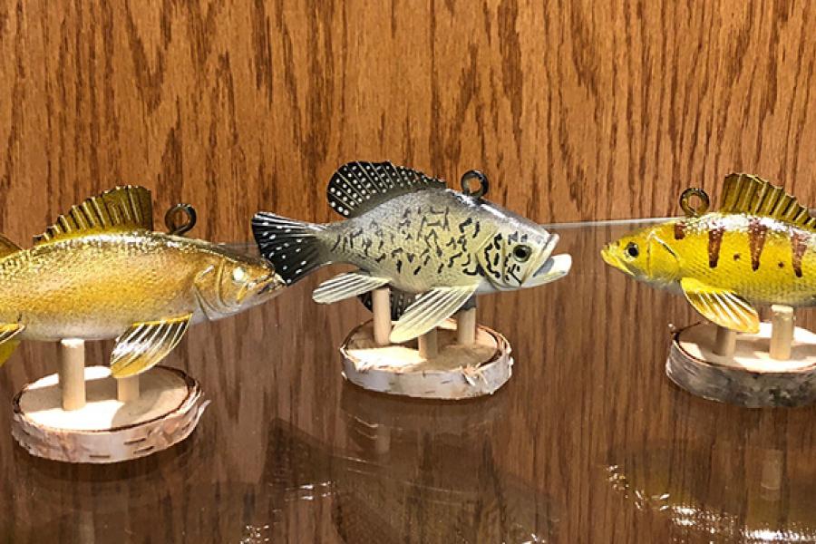 3 Fish Ornaments