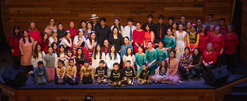 Chinese Spring Festival 2025 performers; Photo Credit: Xiaoning Qi