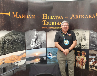 Gary Snow, MHA Tourism Rep, NAHM Celebration, Nov. 2023